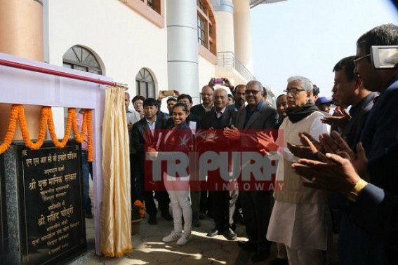Tripura gets large Indoor Stadium : Dipa says â€˜Itâ€™s like International Stadiumâ€™